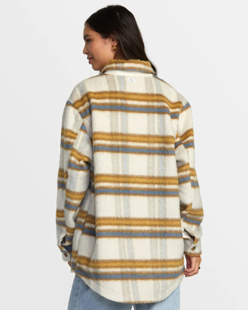 RVCA Womens Birdie Shacket