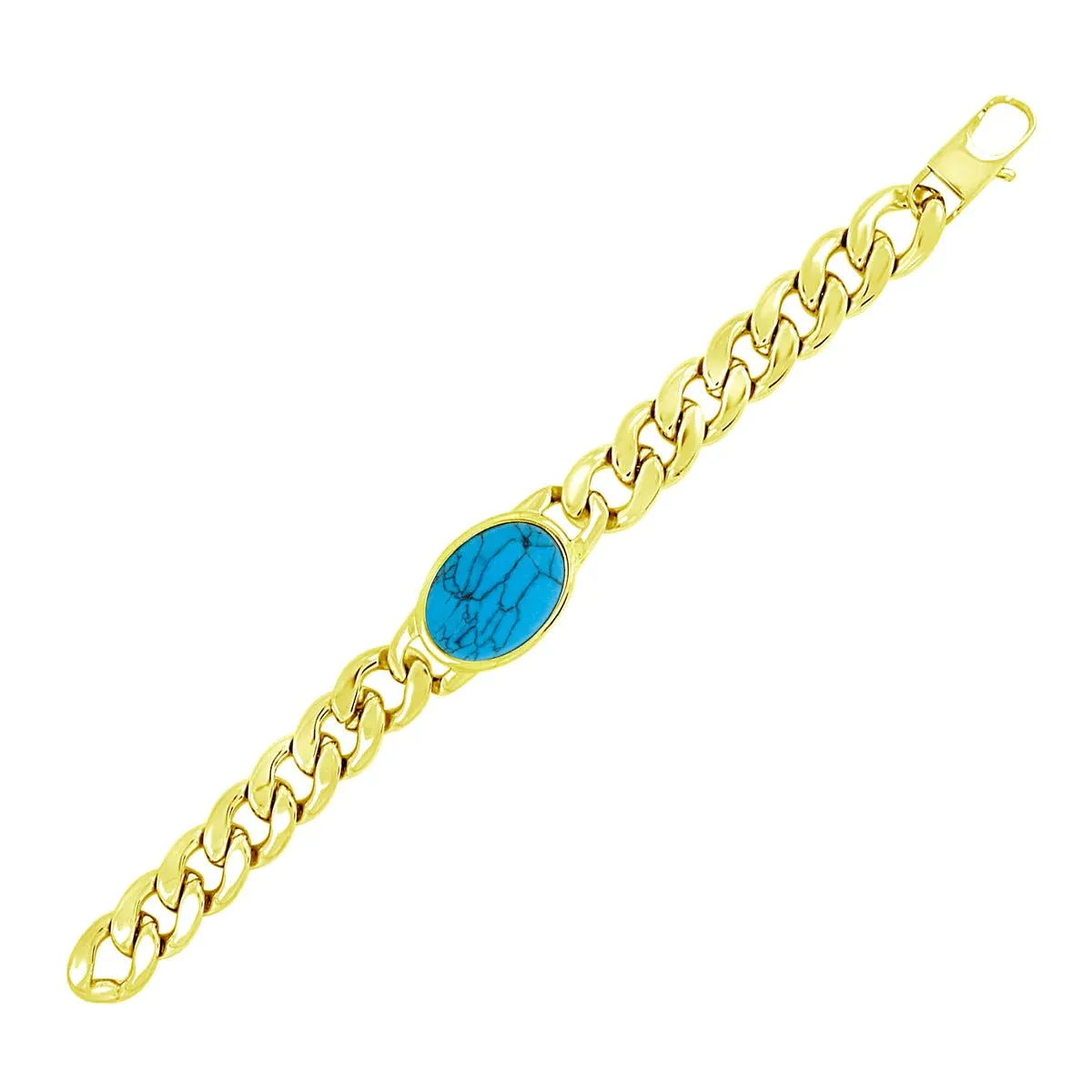 Salman Khan Curb Cuban Chain Surgical Stainless Steel Bracelet for Men