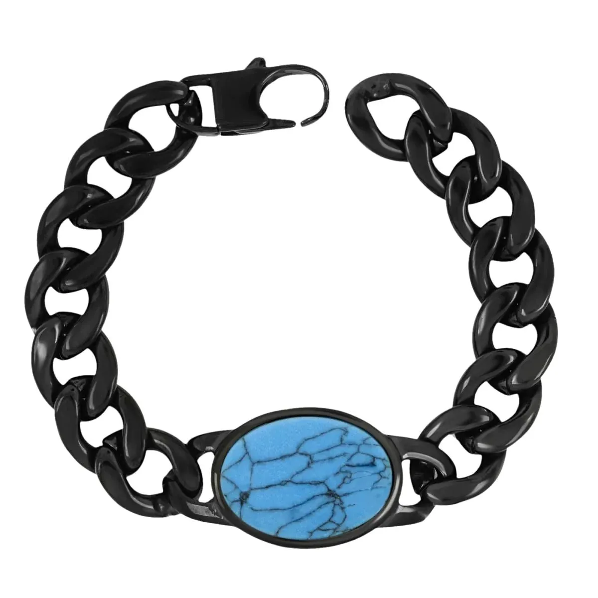 Salman Khan Curb Cuban Chain Surgical Stainless Steel Bracelet for Men
