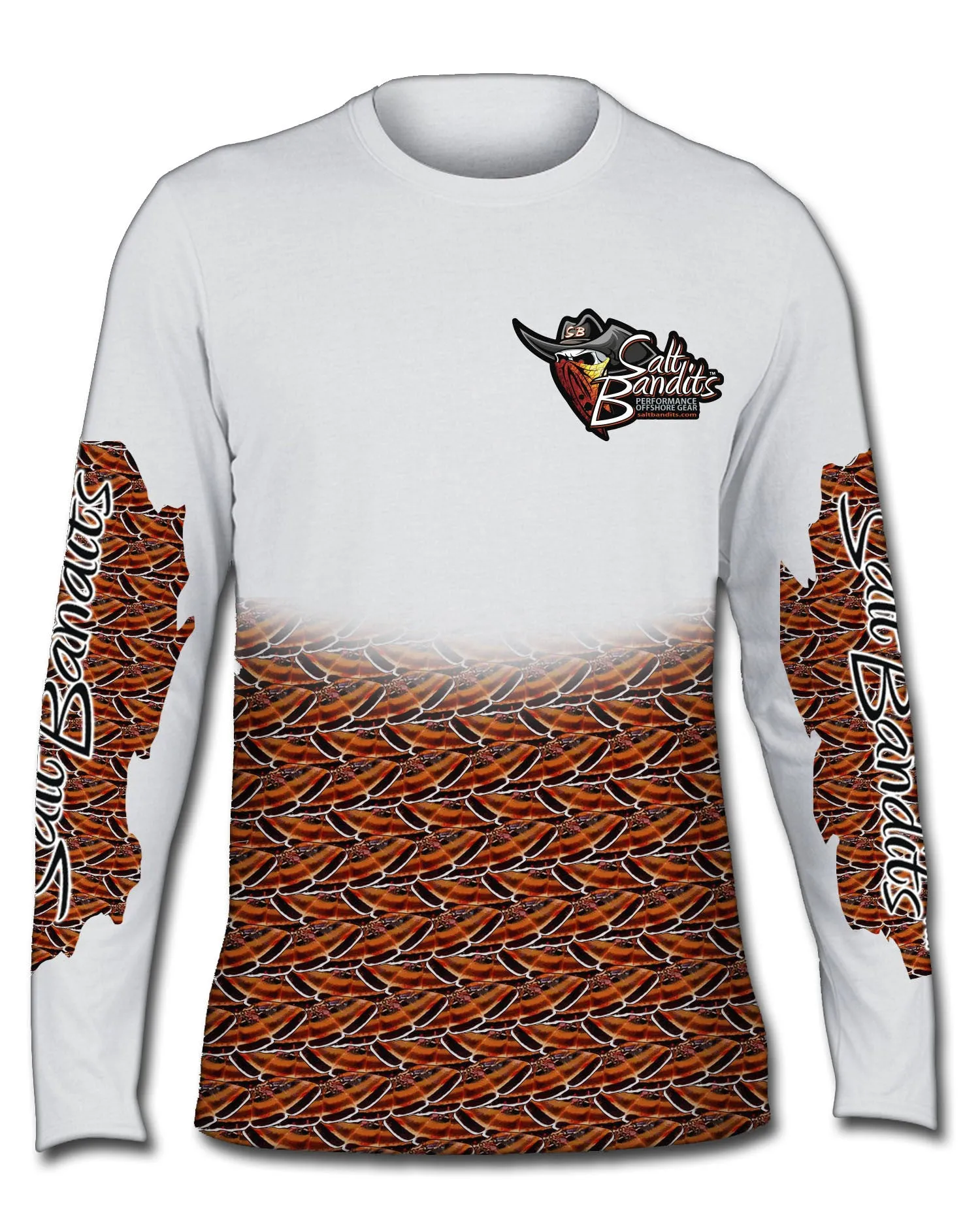Salt Bandits™ Spiny Lobster Performance Long Sleeve T-shirt