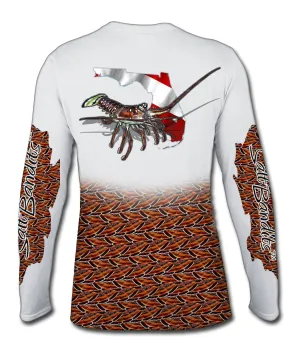 Salt Bandits™ Spiny Lobster Performance Long Sleeve T-shirt