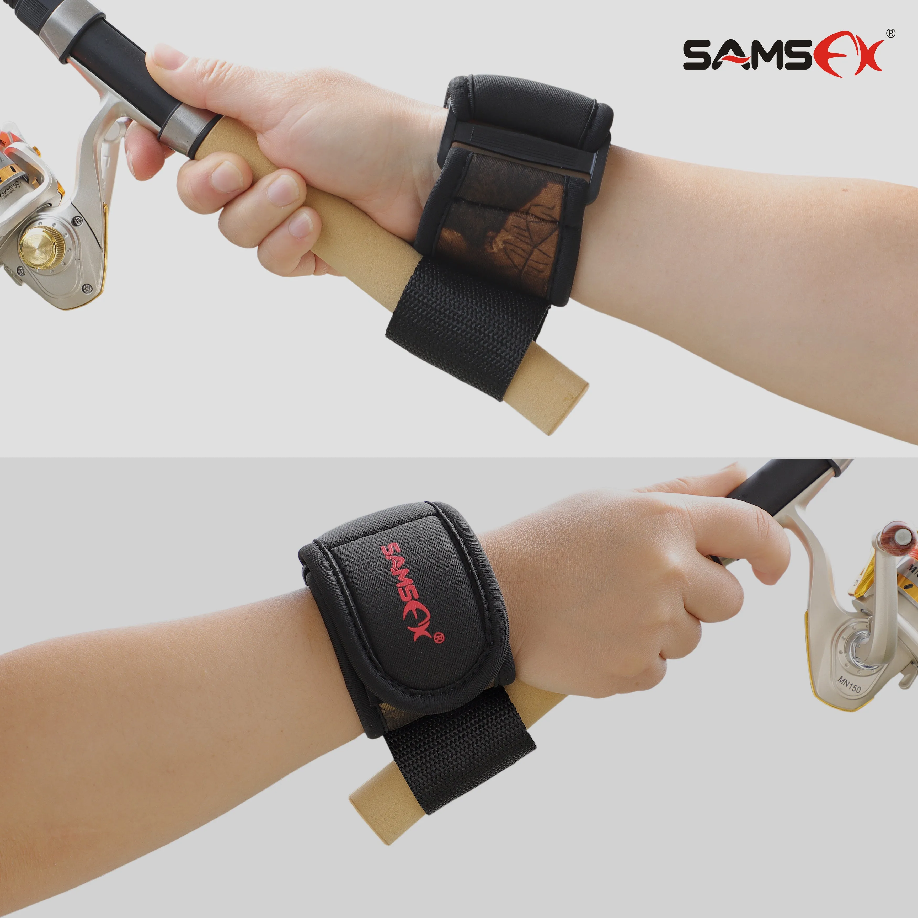 SAMSFX Fly Fishing Cast Aid Wrist Support Wrist Band Prevents Injury