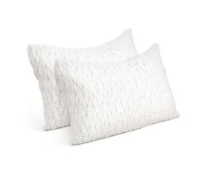 Set of 2 Rayon Single Memory Foam Pillow