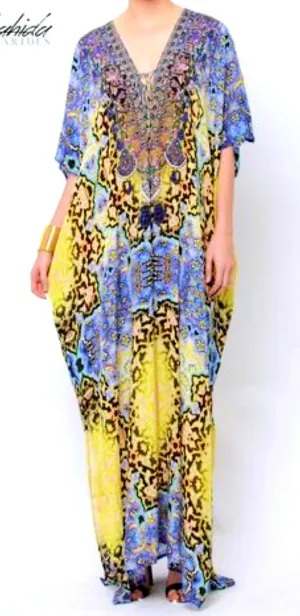 Shahida Parides Long Open Shoulder Cover Up