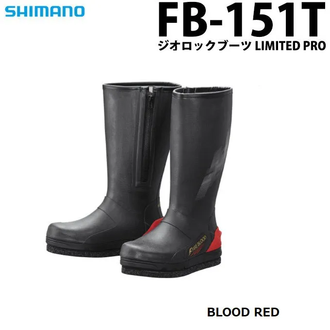 SHIMANO GEOLOCK  CUT RUBBER PIN FELT BOOTS LIMITED PRO FB-151T
