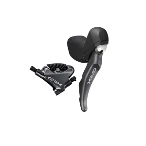 Shimano GRX Shifter with Flat Mount Caliper (ST-RX810   BR-RX810)