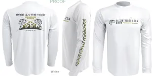 Shirt Long sleeve UV protection, Moister wicking, with Bass in the Hood logo