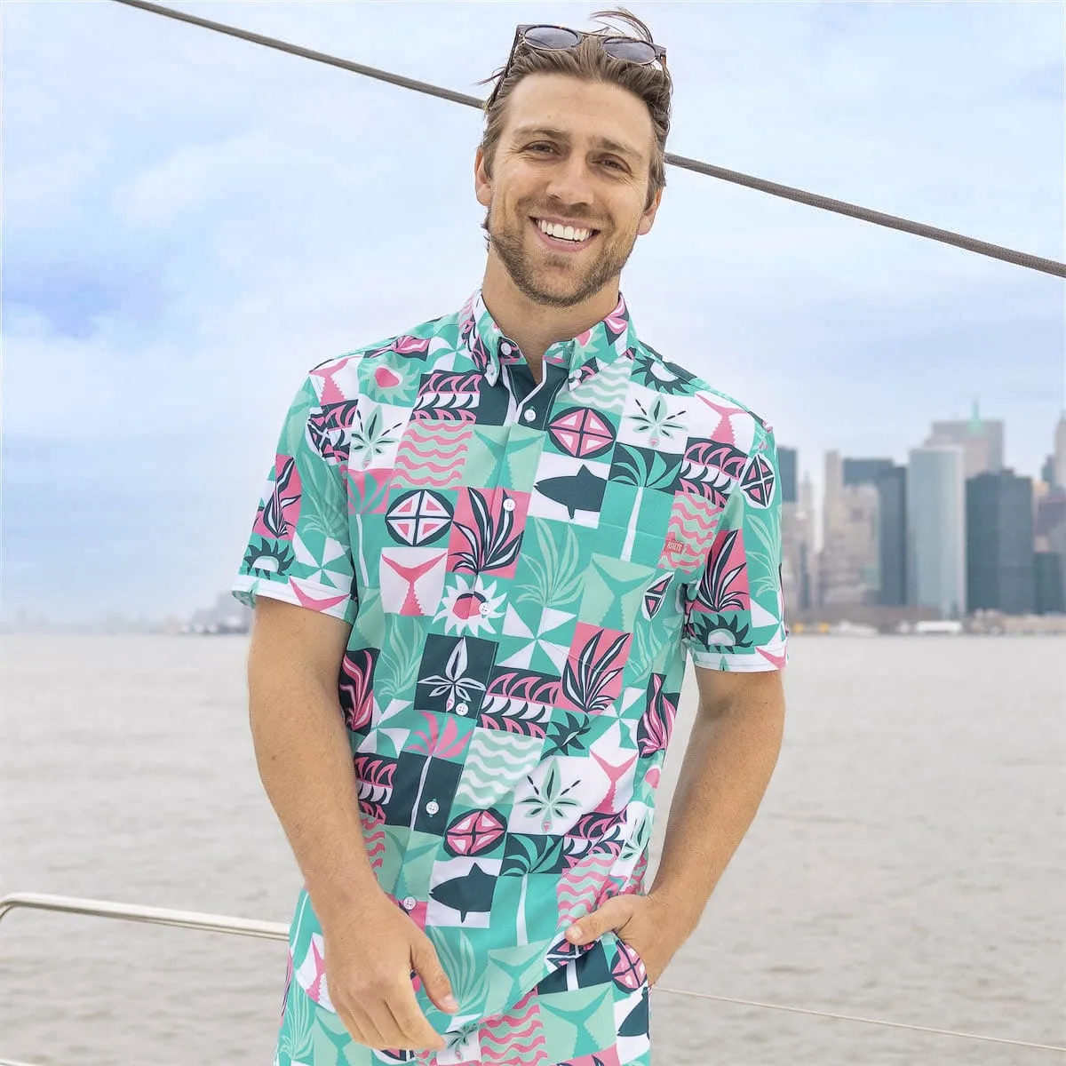 Shore Things – KUNUFLEX Short Sleeve Shirt