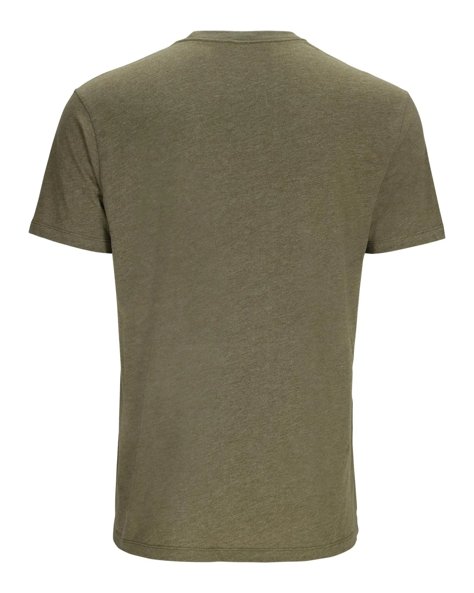 Simms Men's Stacked Logo Bass T-Shirt