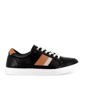 SINOP - BLACK TAN LEATHER