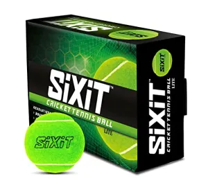 Sixit Lite Cricket Tennis Ball - Pack of 6