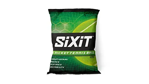 Sixit Lite Cricket Tennis Ball - Pack of 6