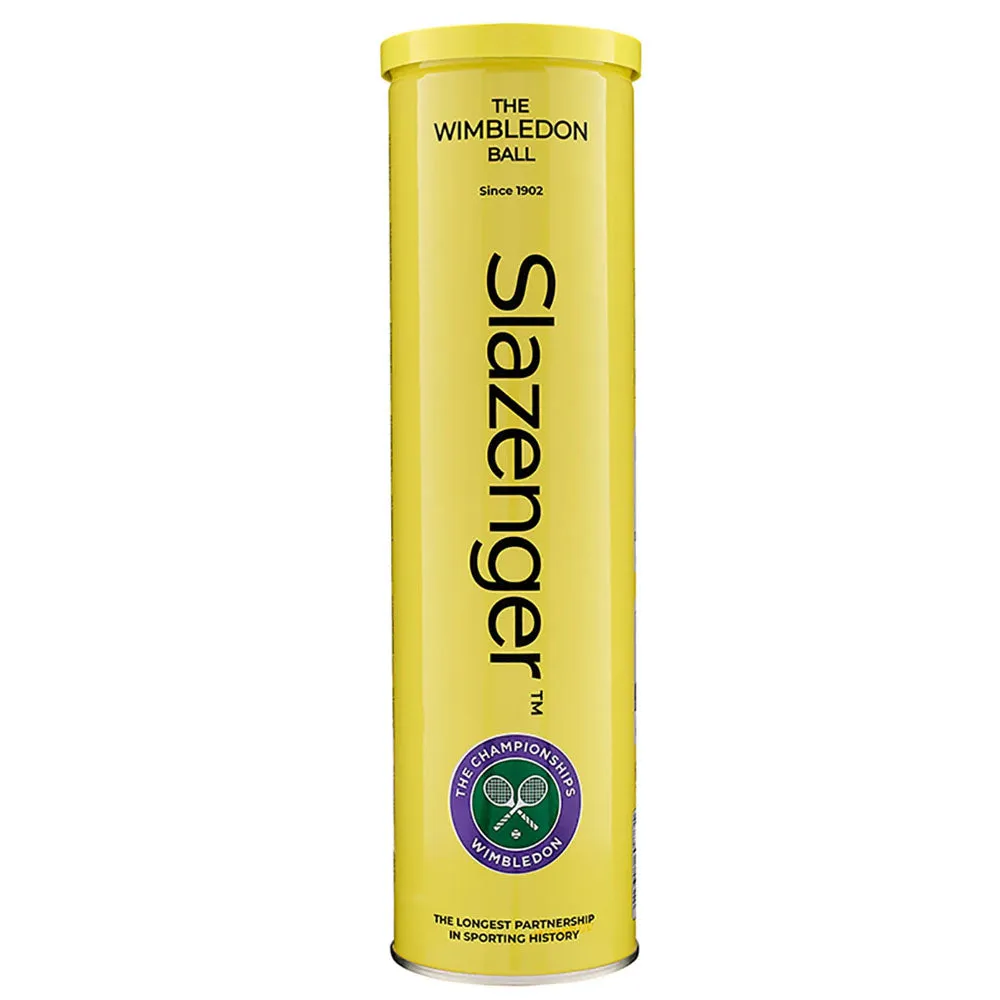 Slazenger The Wimbleton 4 Ball Tin