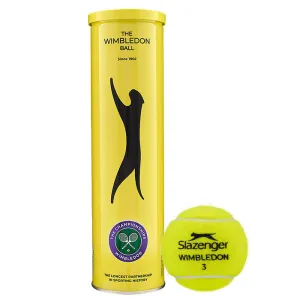 Slazenger The Wimbleton 4 Ball Tin