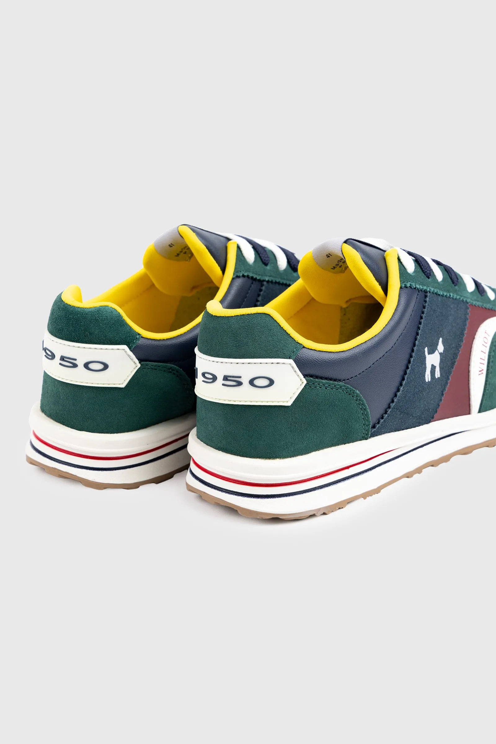 Sneaker Urban Multicolor Verde