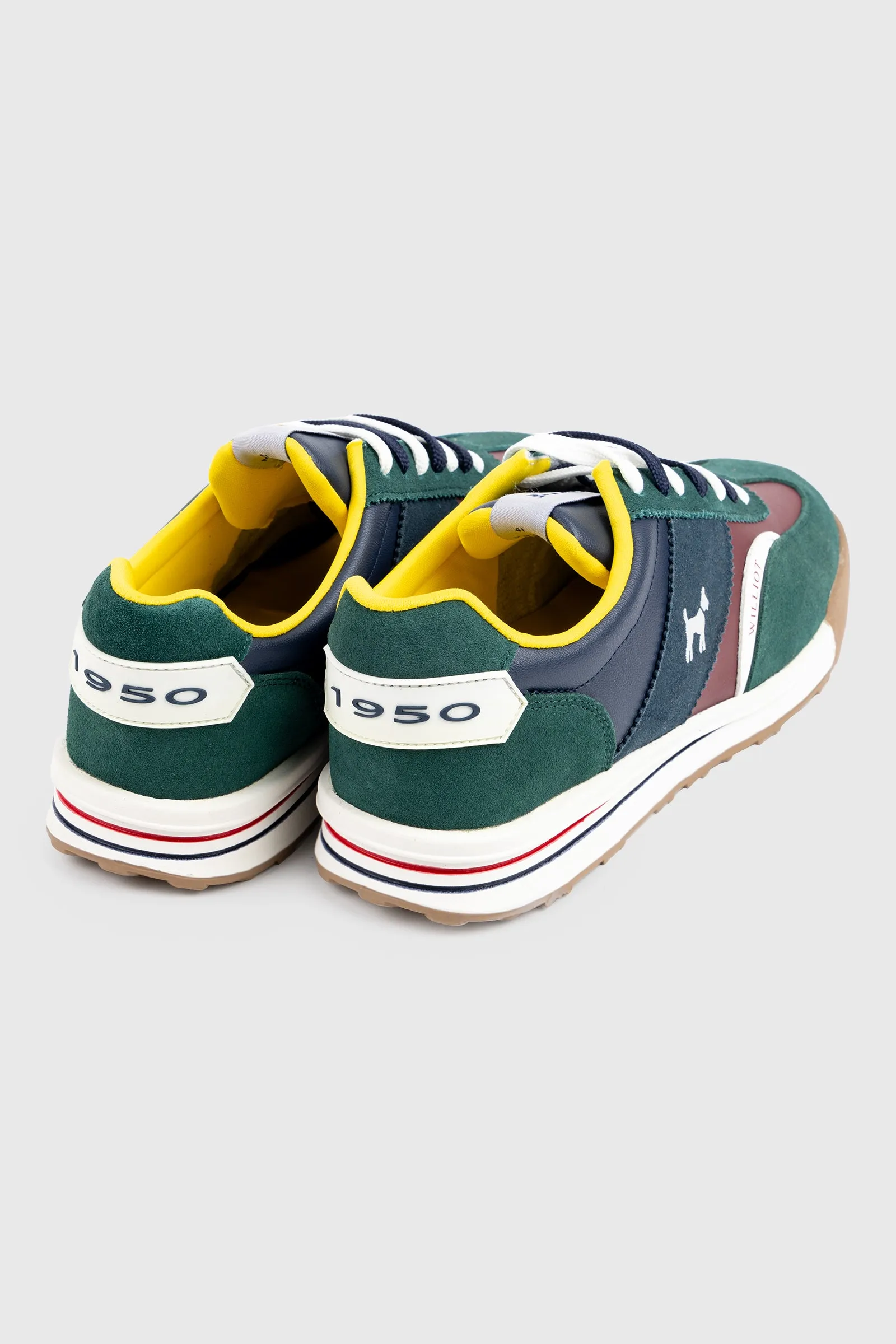 Sneaker Urban Multicolor Verde