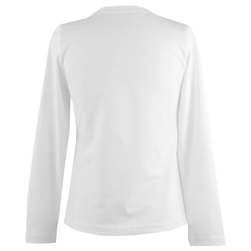 Sofibella Girls UV Colors Longsleeve Top - White