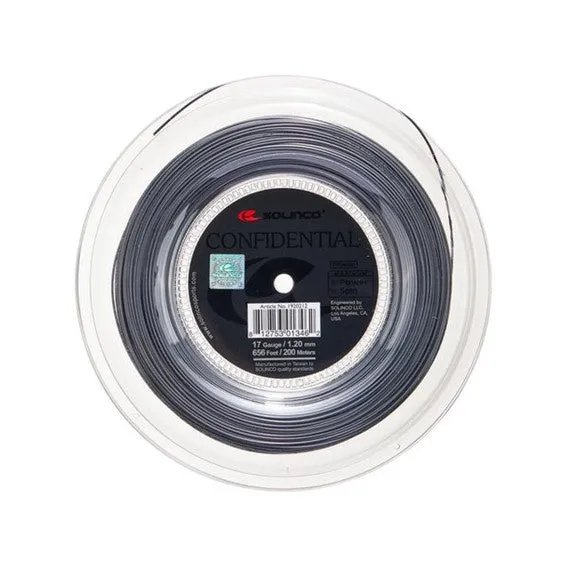 Solinco Confidential 17G 200m Tennis String Reel