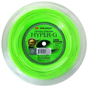 Solinco Hyper-G Soft 17 Tennis String Reel in Green