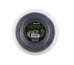Solinco Tour Bite 17 Tennis String Reel in Silver