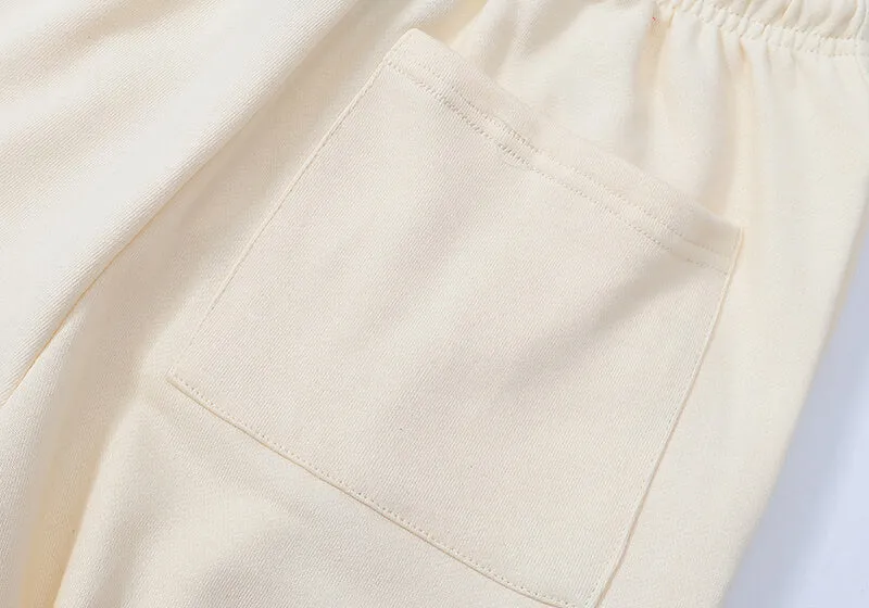 Sp5der Logo Foam Printing Pant-Apricot #8310