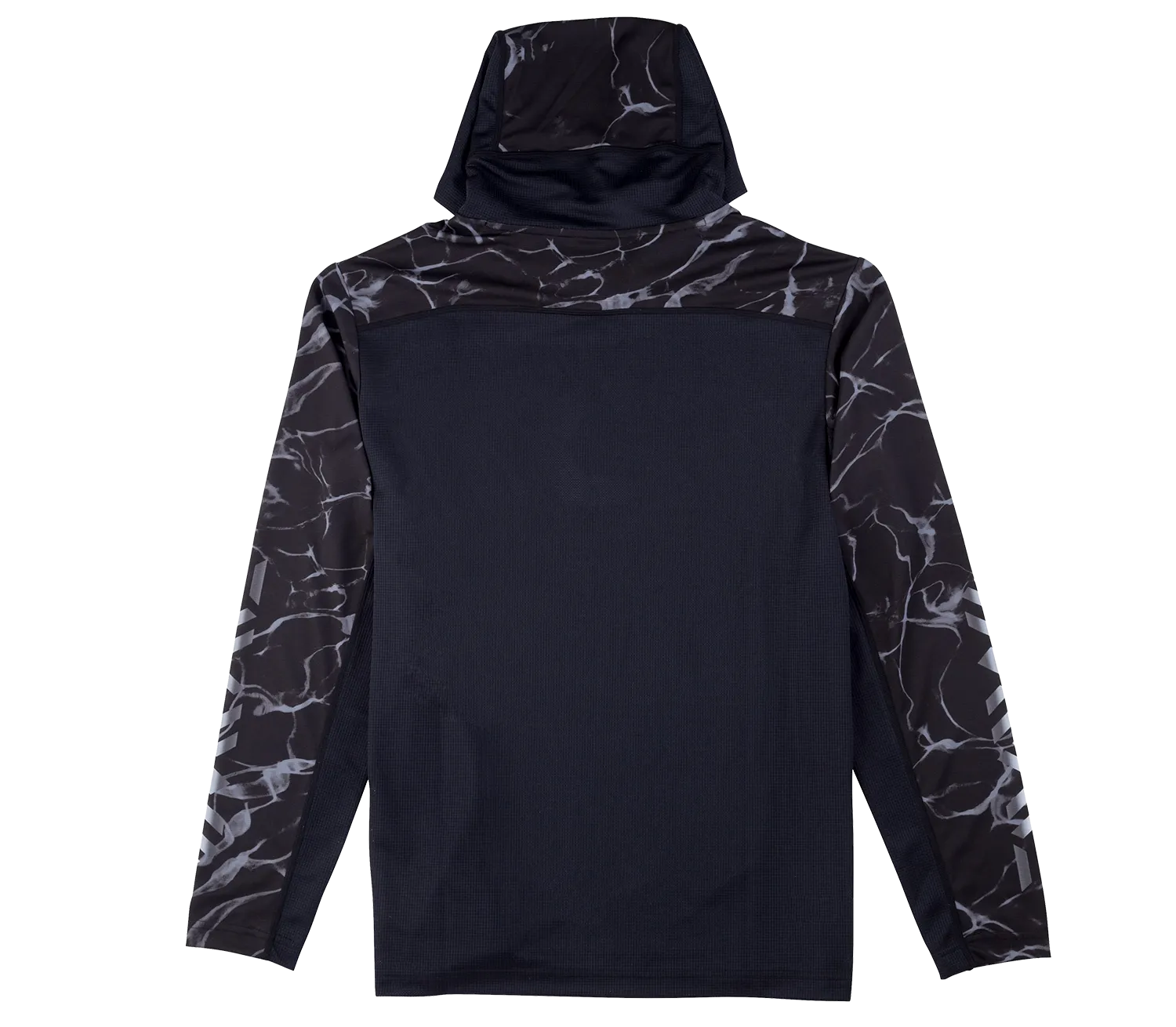 SPLASH FISHING SHIRT WITH HOOD- BLACK