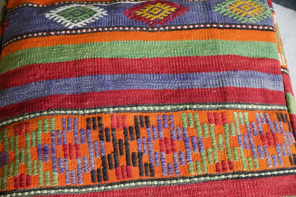 Square Kilim Floor Cushion