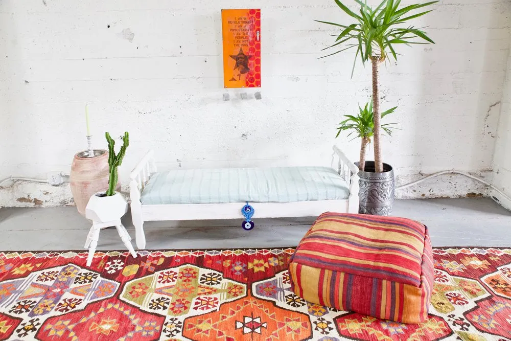 Square Kilim Floor Cushion