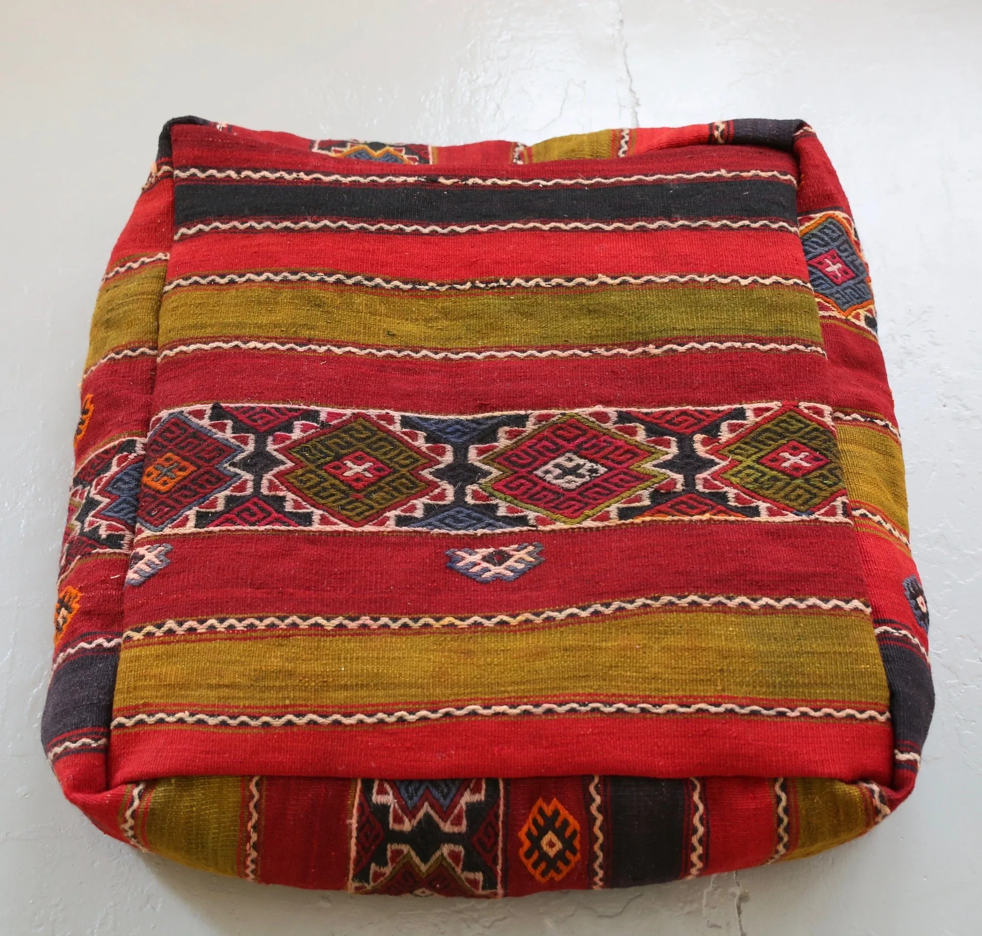 Square Kilim Floor Cushion
