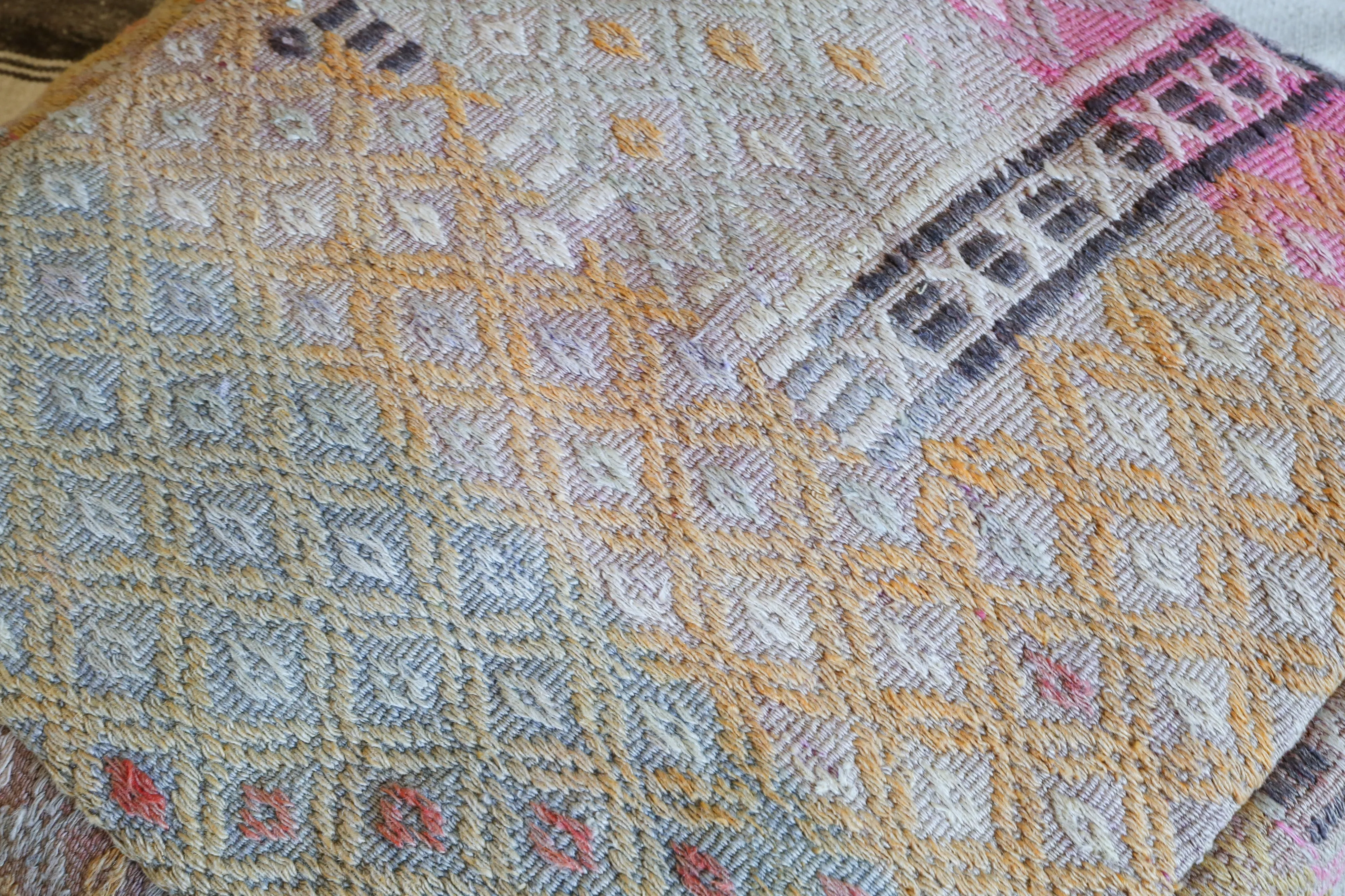 Square Kilim Floor Cushion