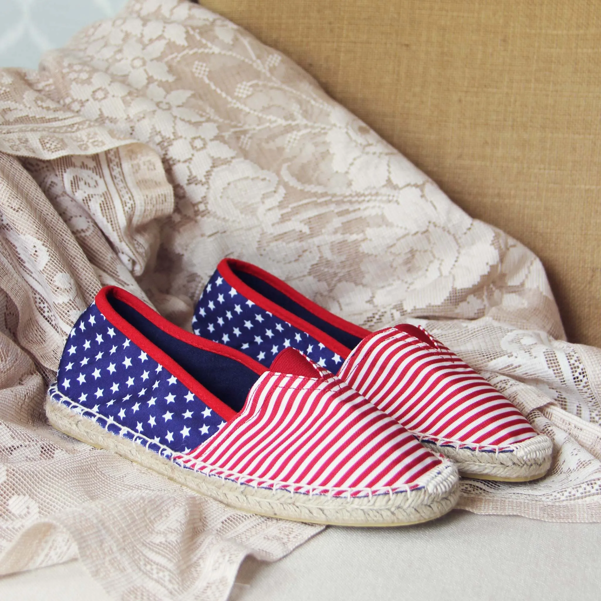 Star Spangled Espadrilles