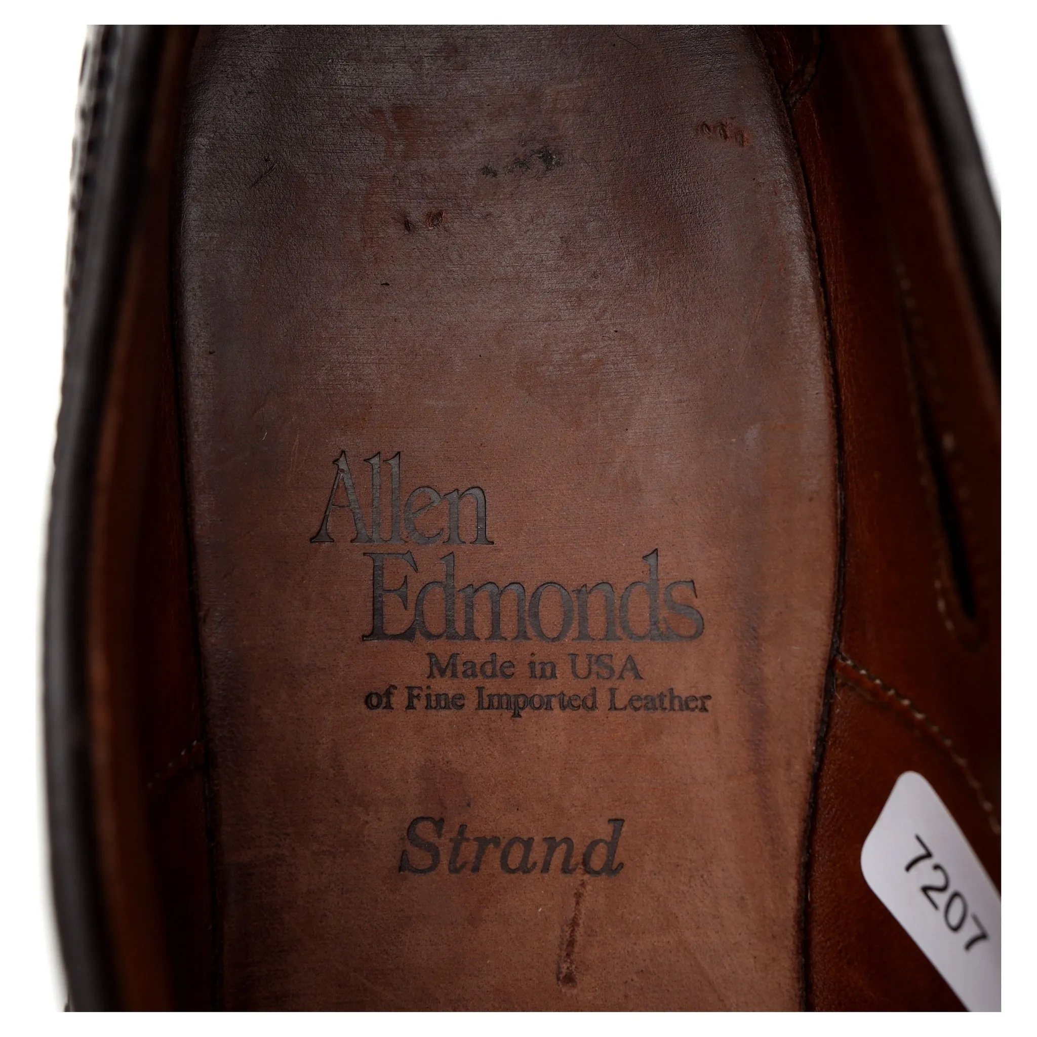 'Strand' Burgundy Cordovan Leather Oxford Brogues UK 6 US 6.5 D