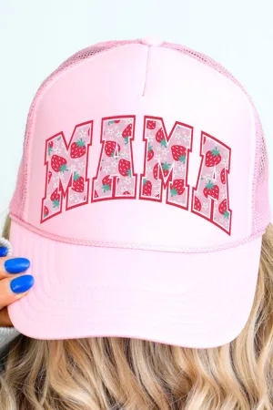 Strawberry Fields Mama Otto Soft Pink Foam Front Trucker Hat