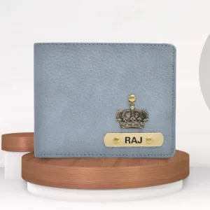 Stylish Personalized Men's Wallet - Grey