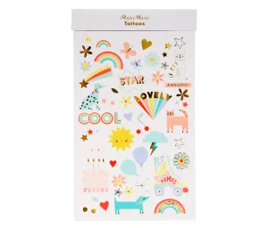 Summer Icon Tattoo Sheets