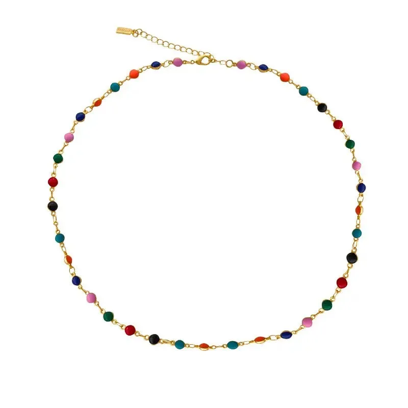 Summer Jewelry Sets – Colorful Bracelet and Necklace
