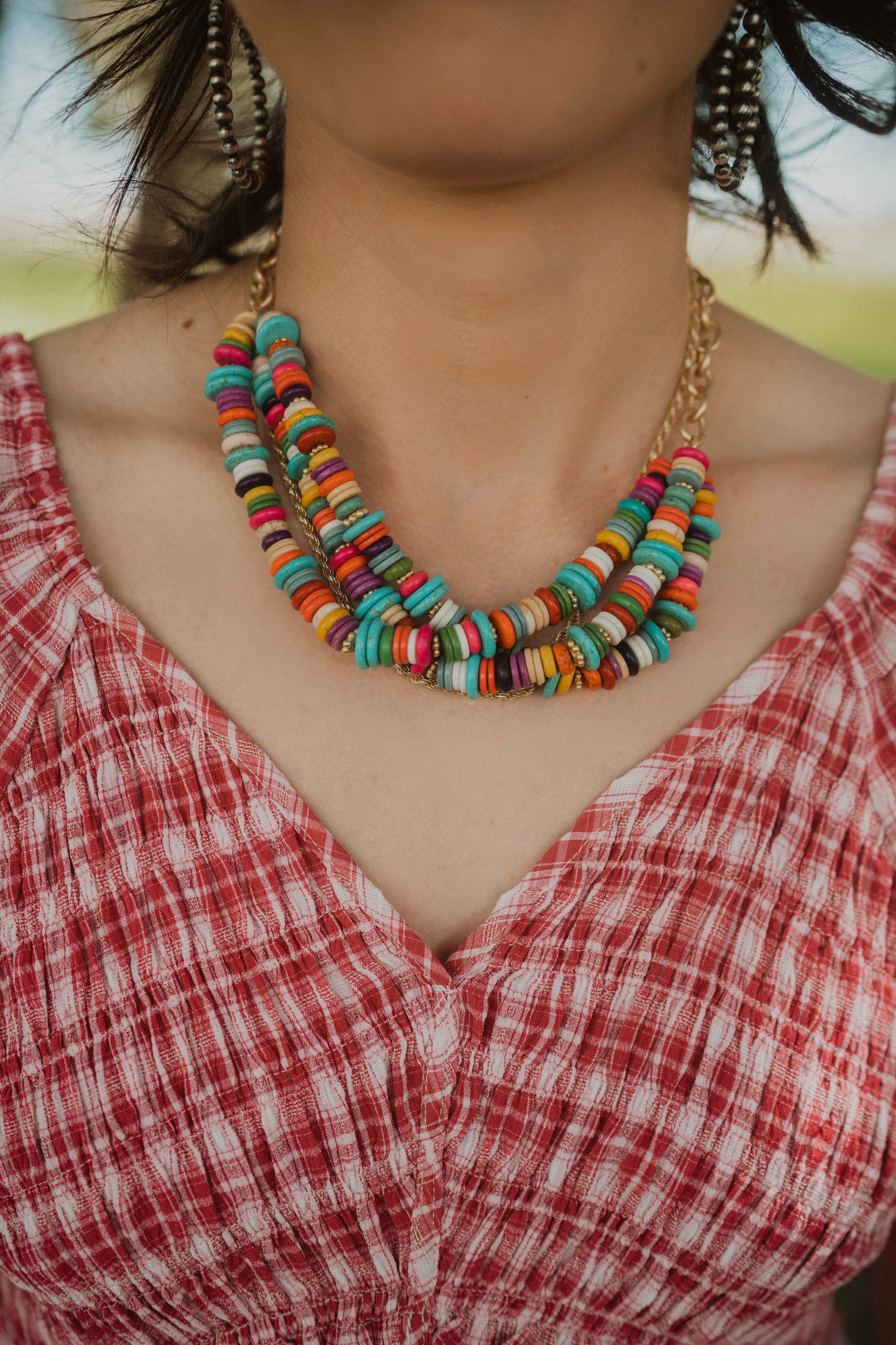 Summer Necklace | Triple Strand