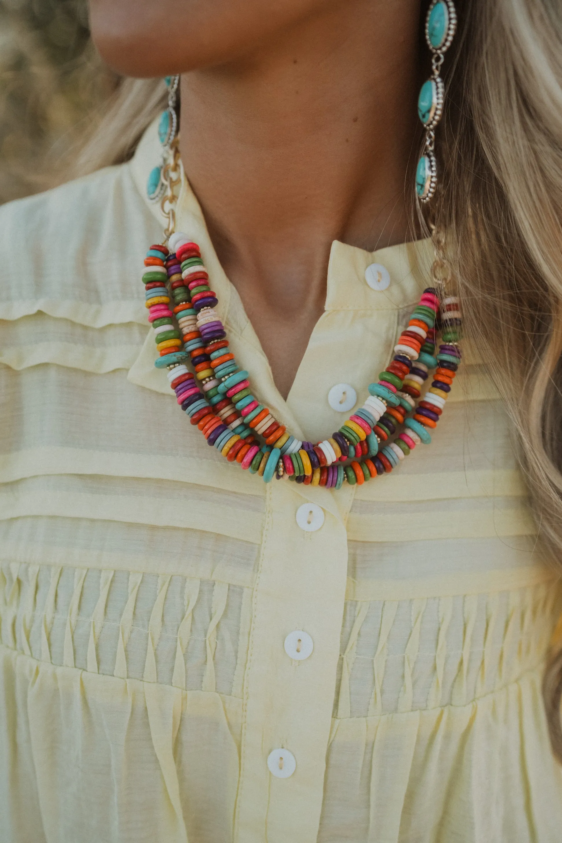 Summer Necklace | Triple Strand