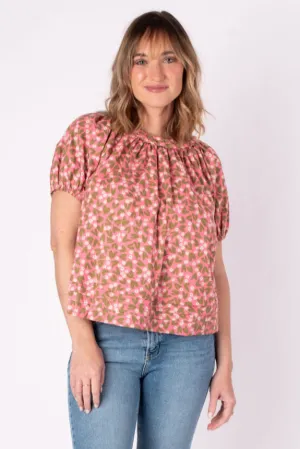 Sunny Days Short Sleeve Blouse