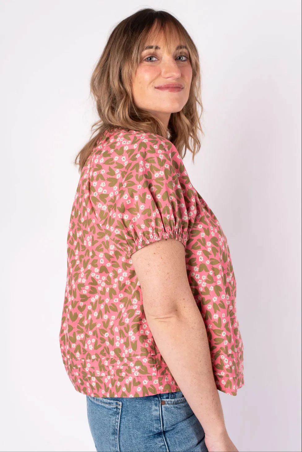 Sunny Days Short Sleeve Blouse