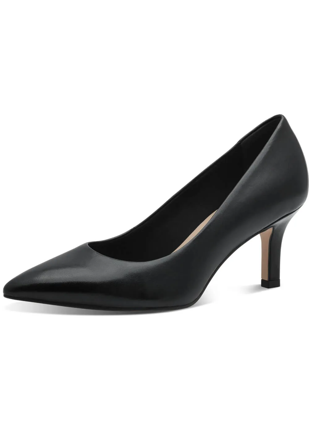 Tamaris Carrie Leather Pumps Black