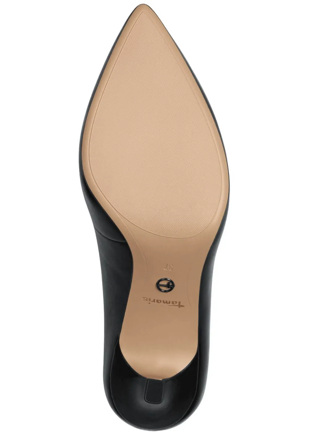 Tamaris Carrie Leather Pumps Black