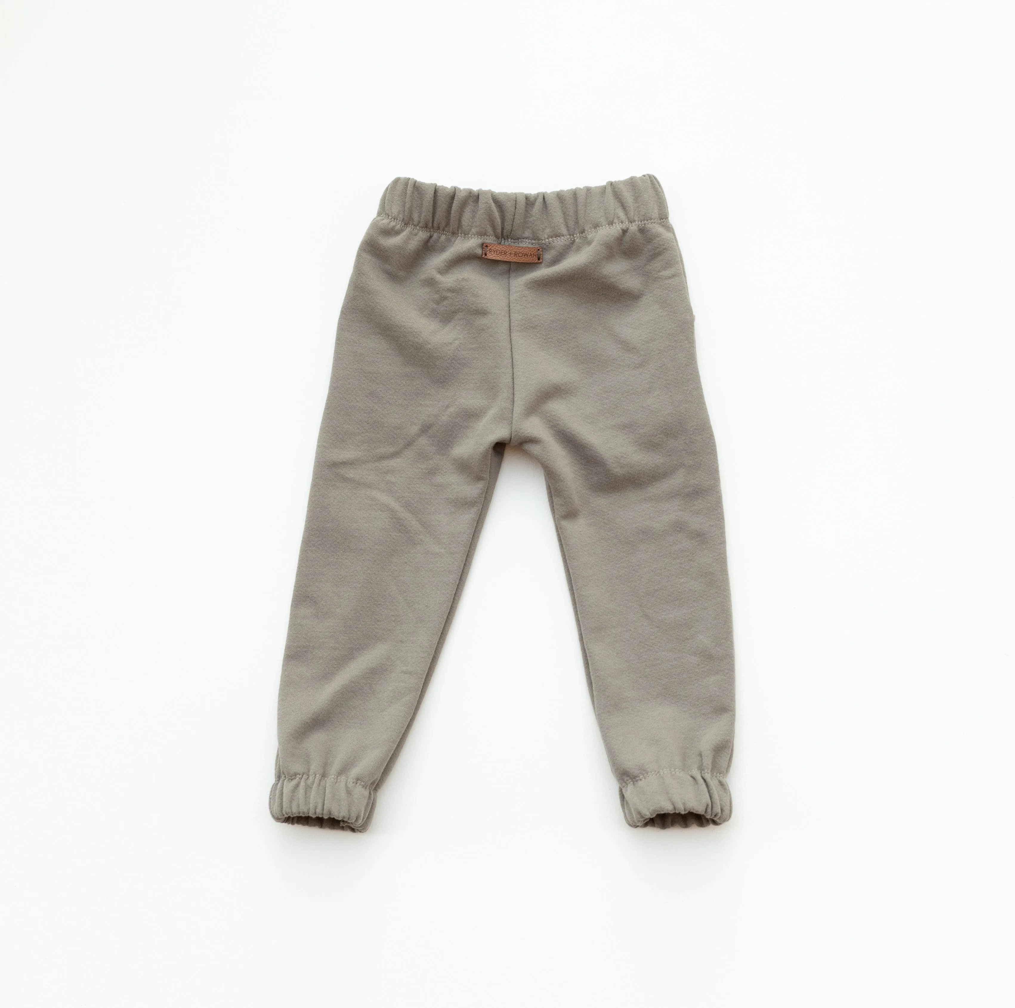 Taupe Organic Joggers