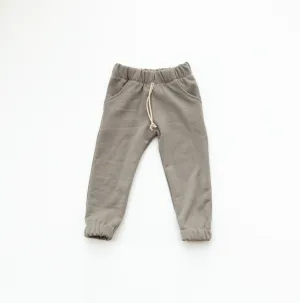 Taupe Organic Joggers