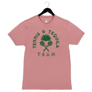 Tennis & Tequila - Unisex Crewneck Shirt - Mauve