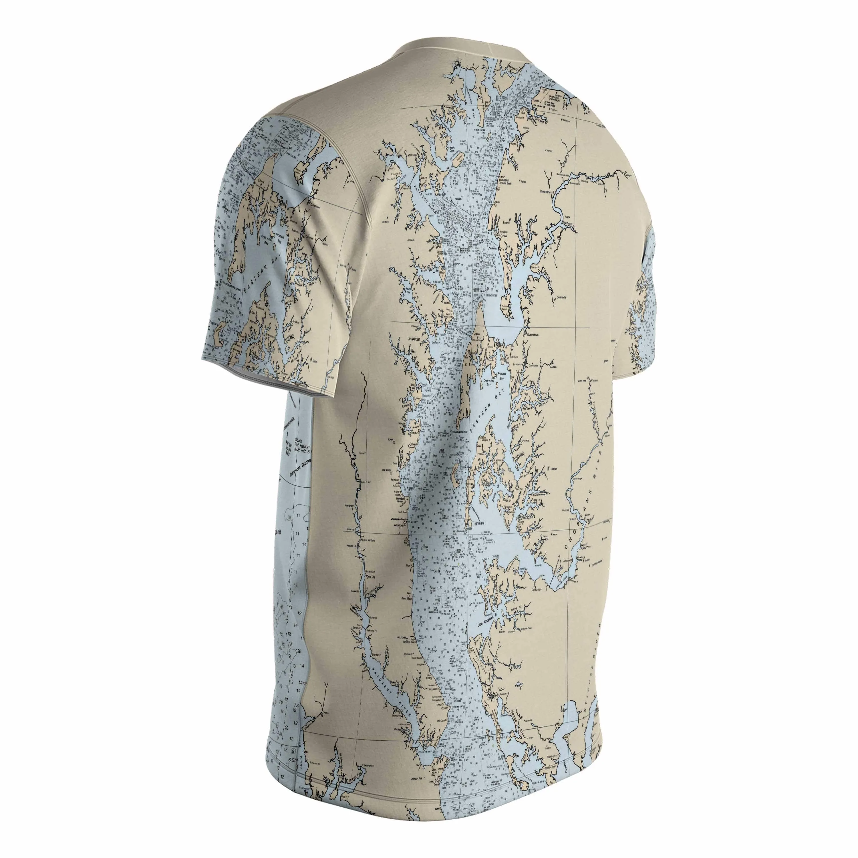 The Chesapeake Bay Navigator Short Sleeve Performance Tee