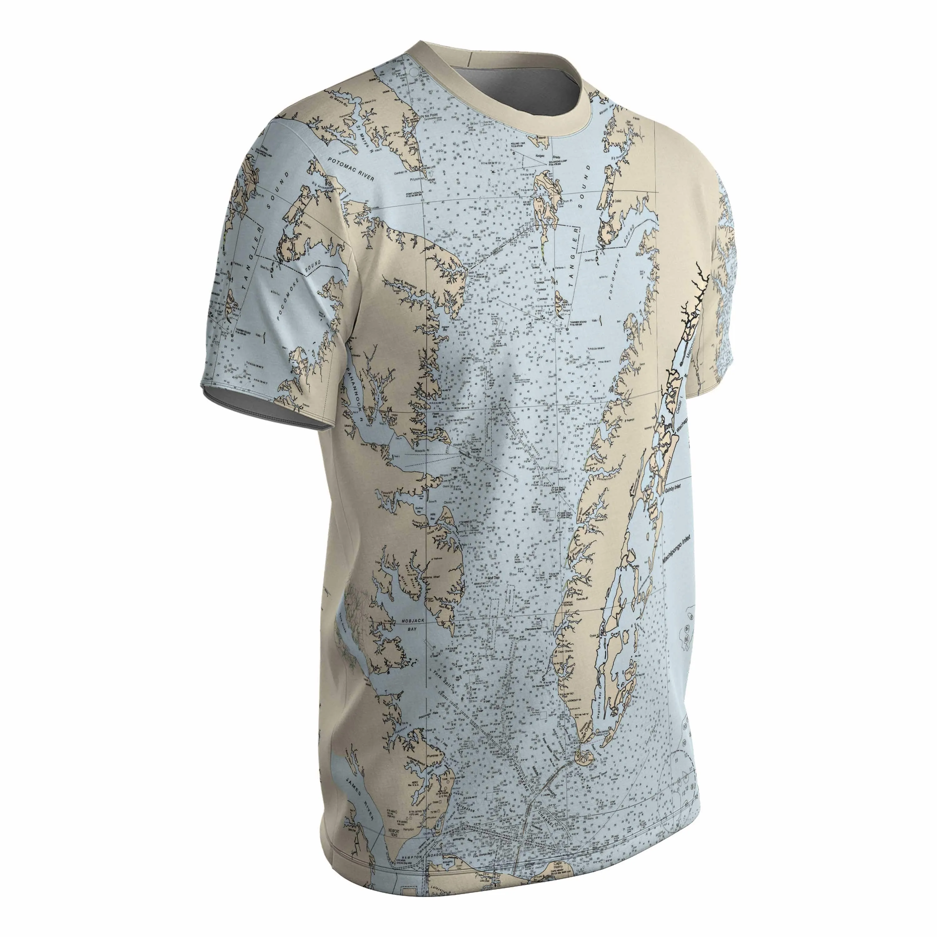 The Chesapeake Bay Navigator Short Sleeve Performance Tee