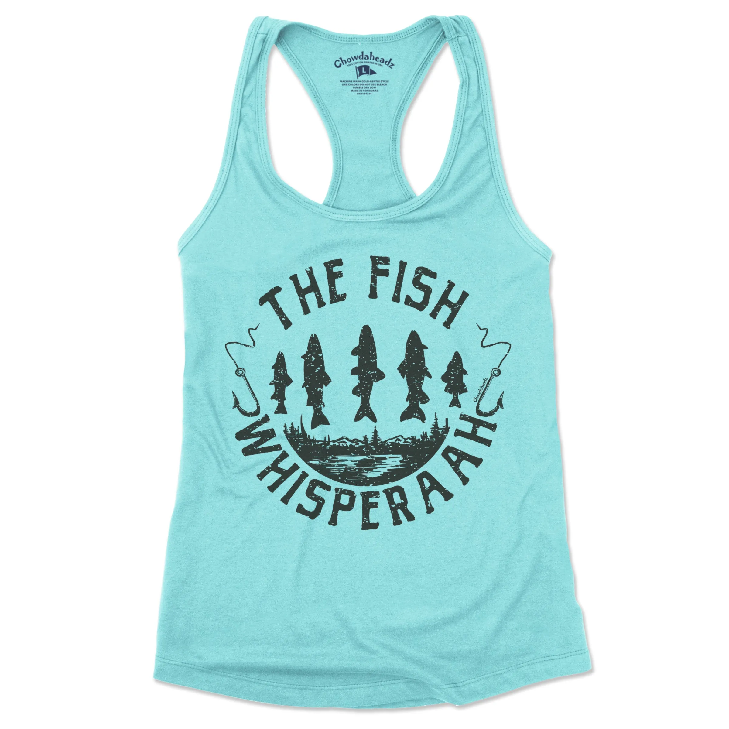 The Fish Whisperaah Ladies Tank Top