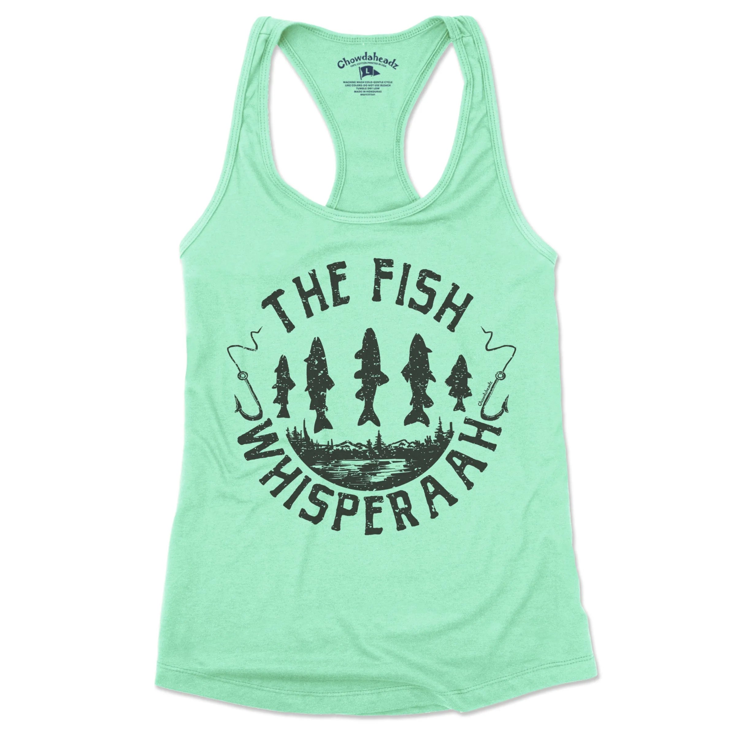 The Fish Whisperaah Ladies Tank Top
