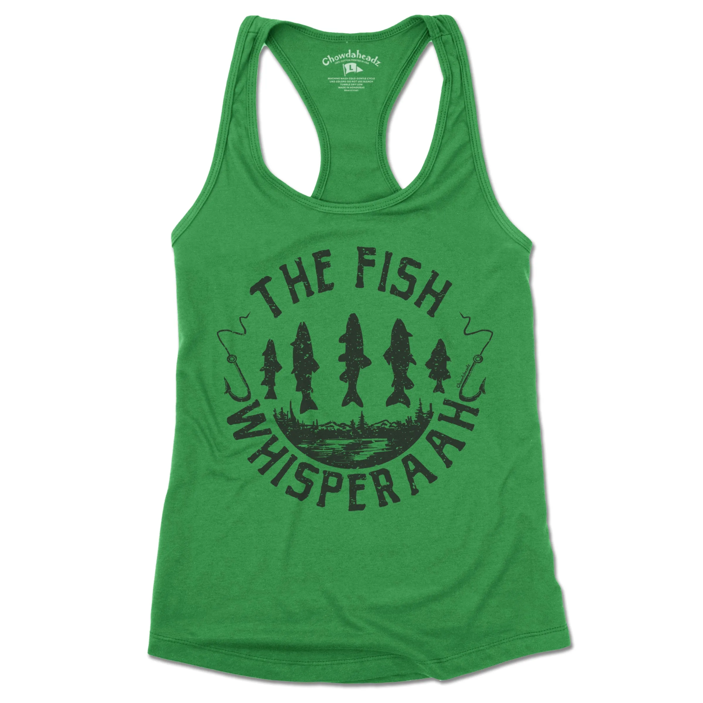 The Fish Whisperaah Ladies Tank Top